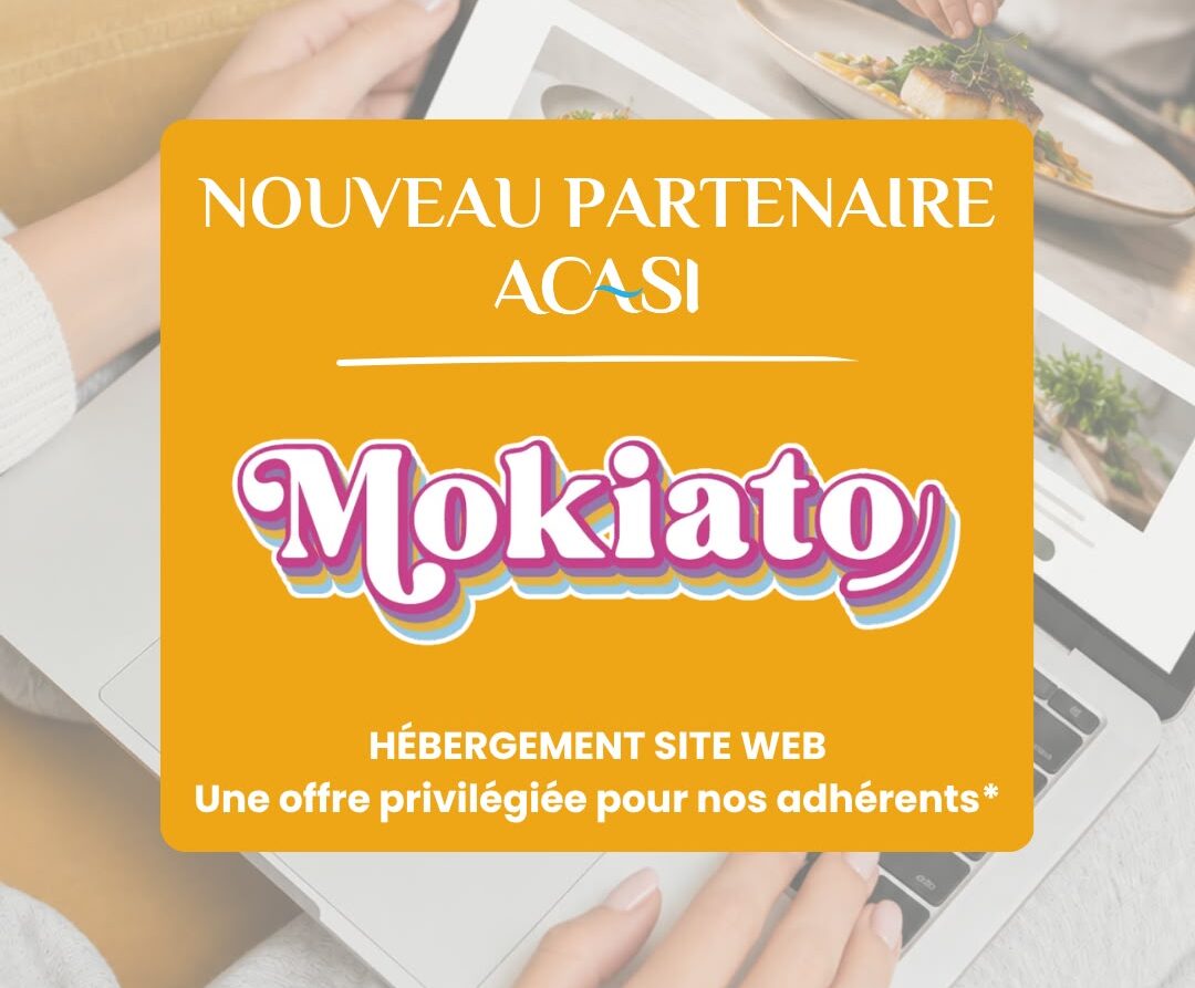 Partenariat de l'ACASI avec l'agence de communication Mokiato.
